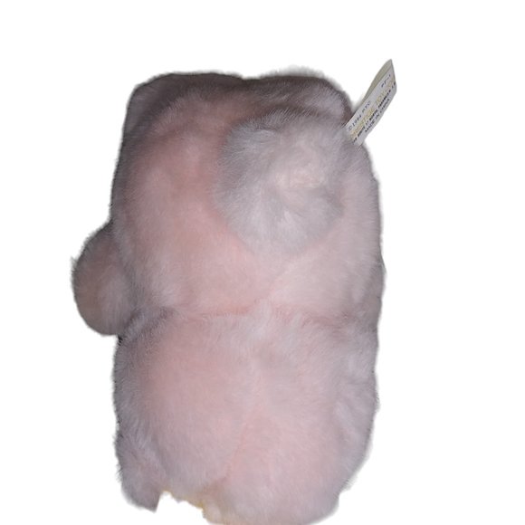 VTG  1984 PRESTIGE Pink Teddy Bear Brown Nose Stuffed Animal Plush with Tag HTF - Picture 4 of 9